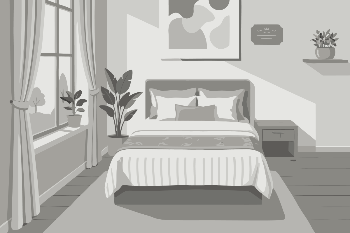 Cama em Dormitório Misto com 6 Camas e Banheiro Privativo
